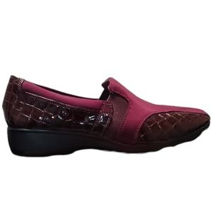 Clarks' Collection Gael Rex Burgundy Loafers Size 11